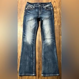 Miss Me Jeans Mid Rise Boot Size 28